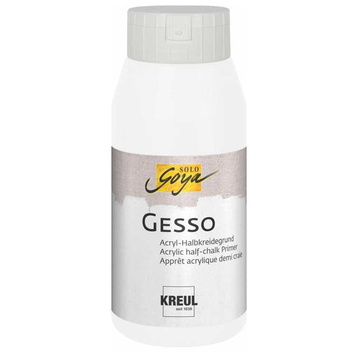 Грунд за подготовка Solo Goya Gesso бял - KREUL — изображение 3