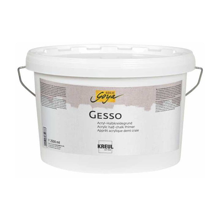 Грунд за подготовка Solo Goya Gesso бял - KREUL — изображение 4