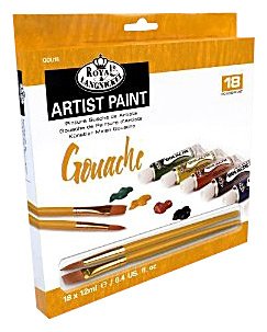 Гваш бои ARTIST Paint 18x12ml — изображение 1
