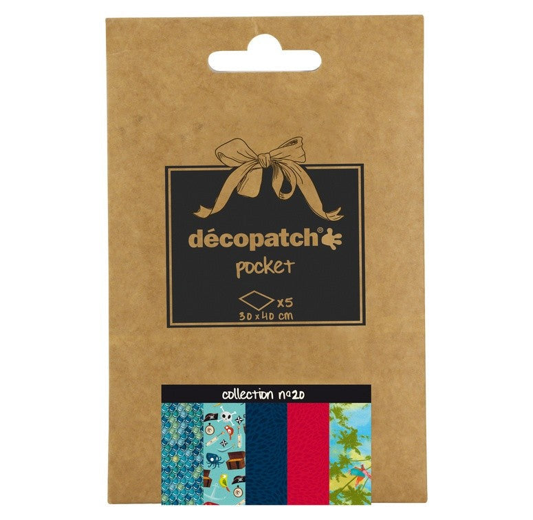 Хартия за декупаж CLAIREFONTAINE Decopatch 30 x 40 cm – колекции 6 – 20 – № 20