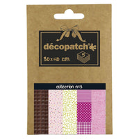 Хартия за декупаж CLAIREFONTAINE Decopatch 30 x 40 cm – колекции 6 – 20