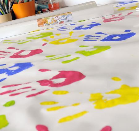 Хартия за рисуване на ролка Canson Kids 50 x 500 cm, 90 g