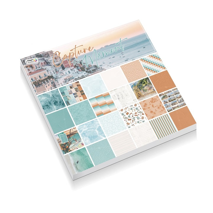 Хартия за scrapbooking 24 листа 30,5 x 30,5 - Морски мотив — изображение 1