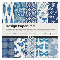 Хартия за scrapbooking blue 15,2 x 15,2 см - 50 листа — изображение 1