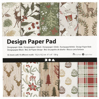 Хартия за scrapbooking Christmas 15,2 x 15,2 см - 50 листа — изображение 1