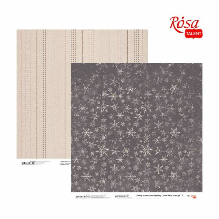 Хартия за скрапбукинг 30.48 x 30.48 см New Years magic | различни мотиви — изображение 4