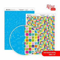 Хартия за скрапбукинг Color Style A4 | различни мотиви — изображение 3