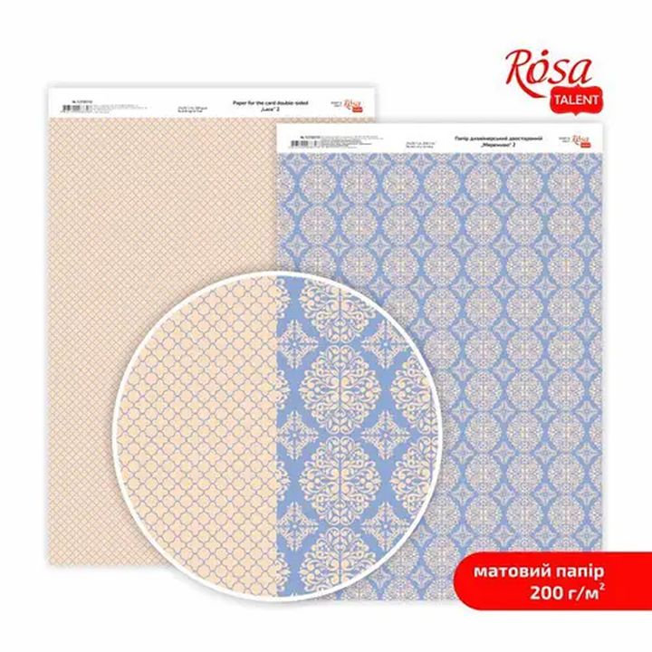 Хартия за скрапбукинг Lace A4 | различни мотиви — изображение 3
