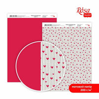 Хартия за скрапбукинг Love A4 | различни мотиви — изображение 6