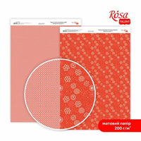 Хартия за скрапбукинг Tenderness flowers A4 | различни мотиви — изображение 2
