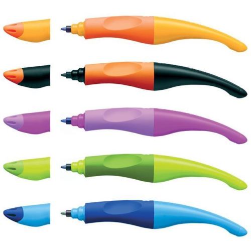 Химикалка STABILO EASY за левичари + 3 резерви за зареждане — изображение 1