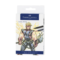 Художествени моливи Faber-Castell Comic 3D комплект — изображение 1