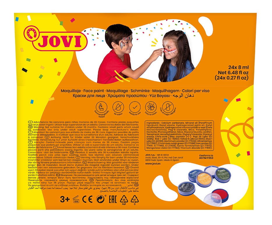 JOVI бои за лице в щендер 24 x 8 ml