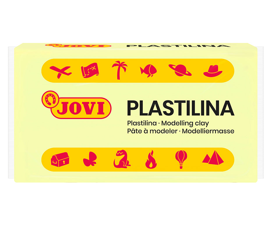 JOVI естествен пластилин, светещ в тъмното, 18 x 50 г