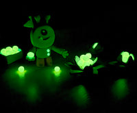 JOVI Glow натурален пластилин 10 x 15 g – 8 цвята + 2 светещи на тъмно