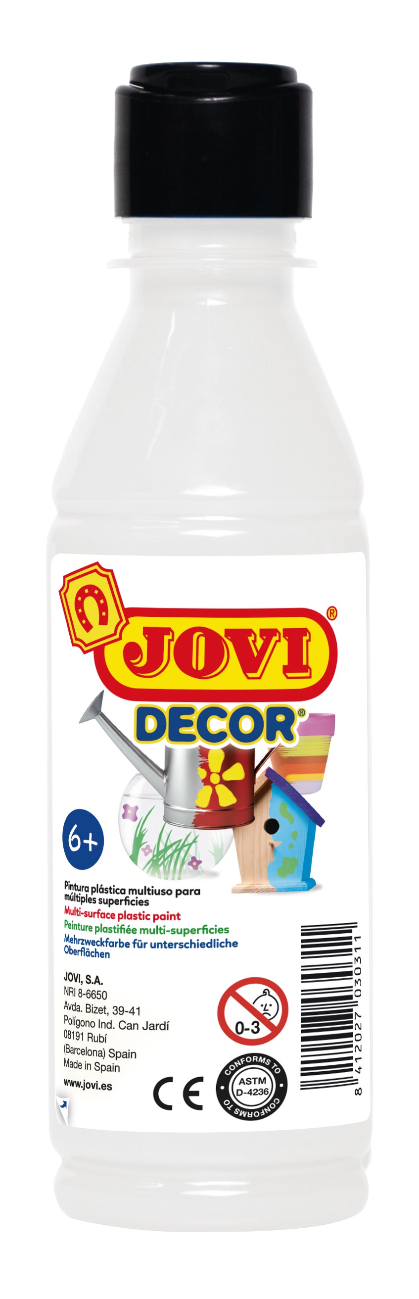 JOVI Jovidecor акрилна боя 250 ml – бял