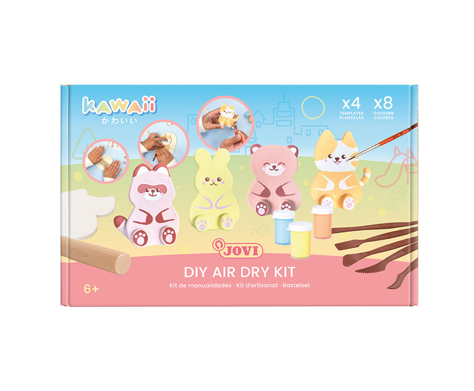 Комплект за моделиране Jovi Kawaii Kraft Животни – 23 бр.