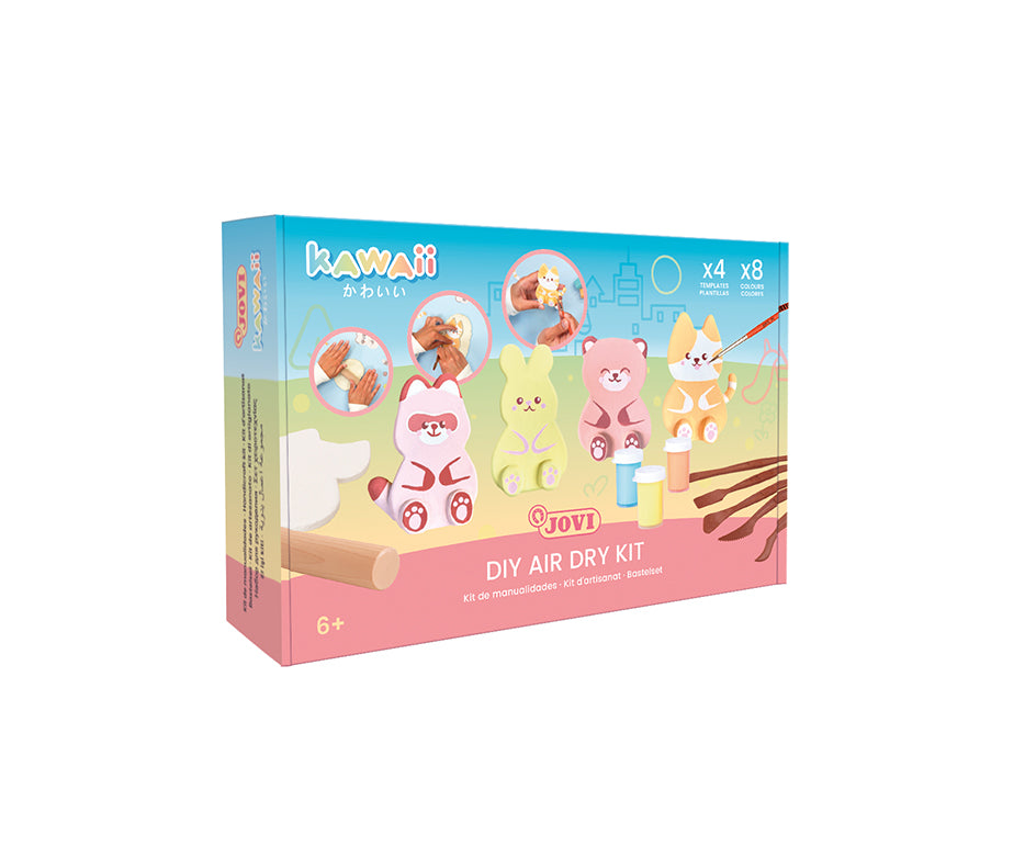 Комплект за моделиране Jovi Kawaii Kraft Животни – 23 бр.