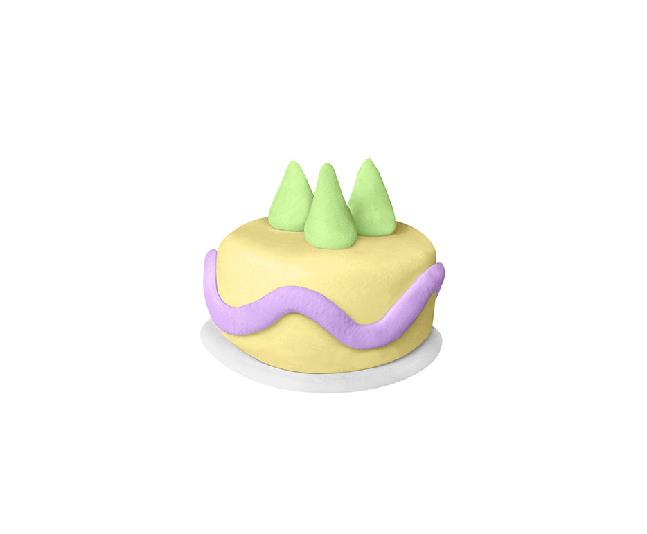 Натурален пластилин Jovi Kawaii 10 x 15 g