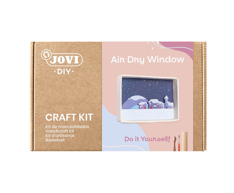 Комплект за моделиране JOVI Kraft Прозоречен пейзаж – 24 бр.