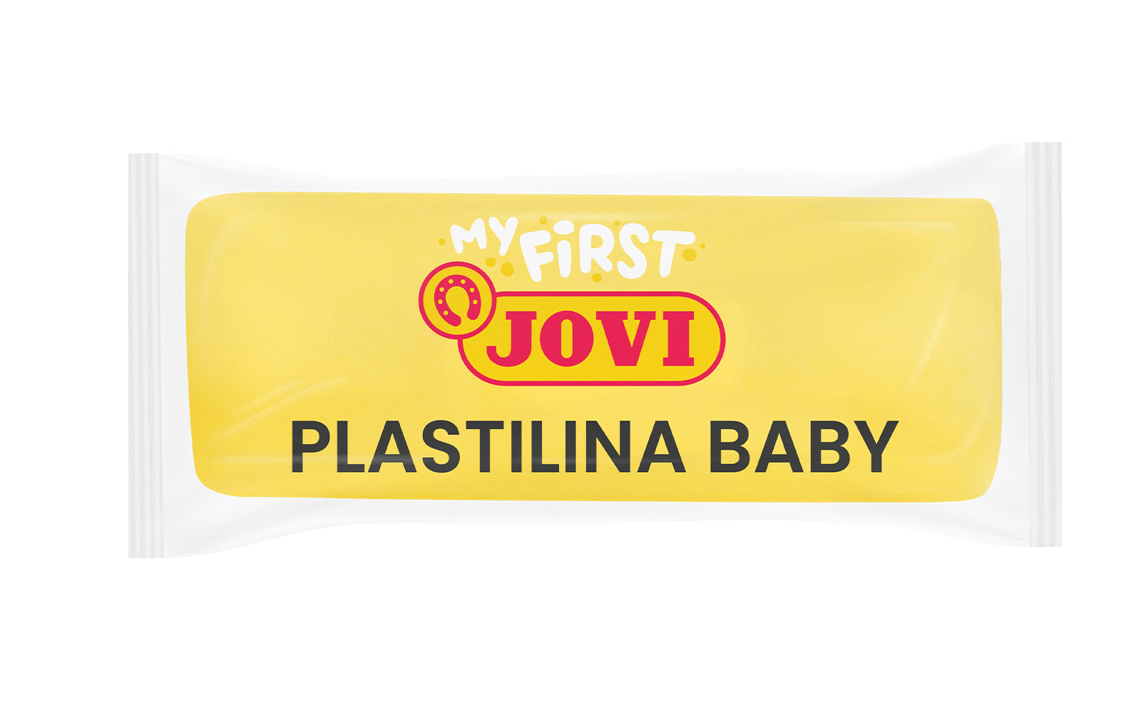 JOVI My First мек натурален пластилин в кофичка 10 x 38 g - жълт