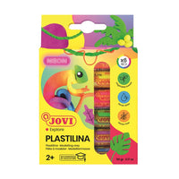 JOVI Пластелин неонови нюанси 6 x 15 g — изображение 1