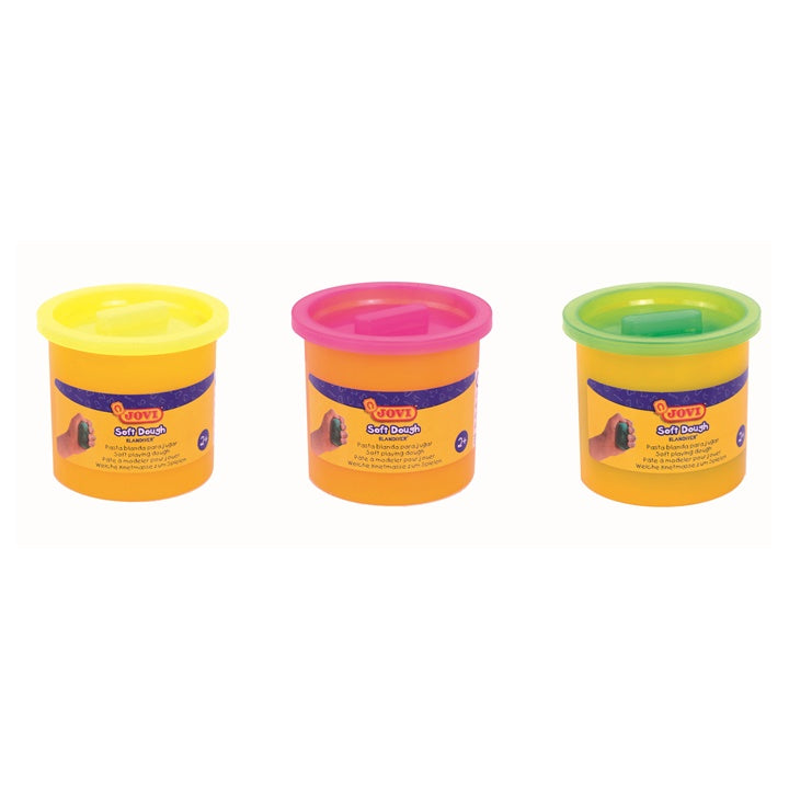 JOVI Пластелин в чашки BLANDIVER неонови нюанси 3 x 110 g — изображение 2