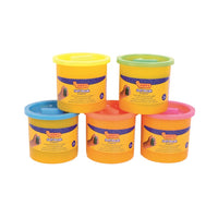 JOVI Пластелин в чашки BLANDIVER неонови нюанси 5 x 110 g — изображение 1