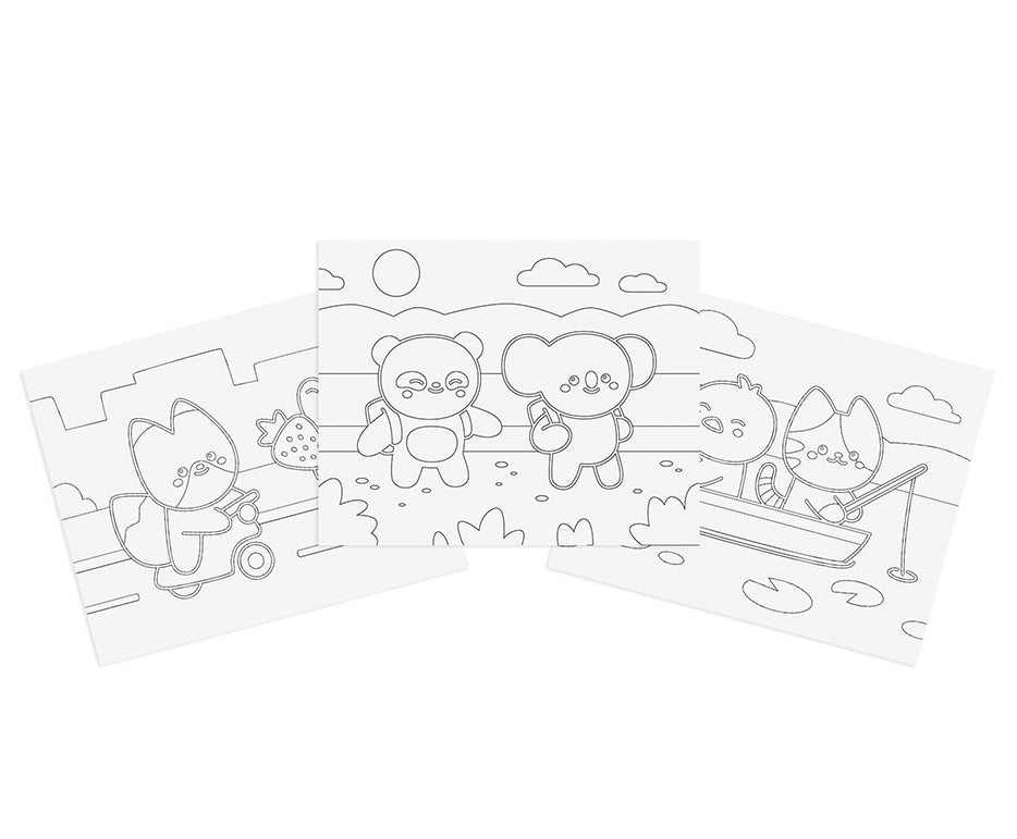 JOVI Play&Fun Kawaii комплект за рисуване с пясък – 12 бр.