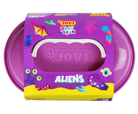 JOVI Play&Fun натурален пластилин в куфарче Aliens - 50 бр.