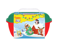 JOVI Play&Fun натурален пластилин в куфарче Christmas Adventure