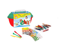 JOVI Play&Fun натурален пластилин в куфарче Christmas Adventure