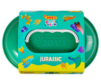 JOVI Play&Fun натурален пластилин в куфарче Jurassic – комплект с аксесоари