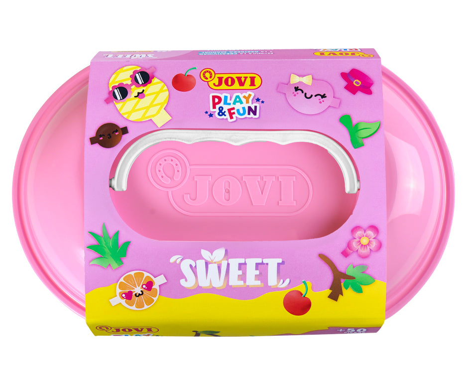 JOVI Play&Fun натурален пластилин в куфарче Sweet – 50 бр.