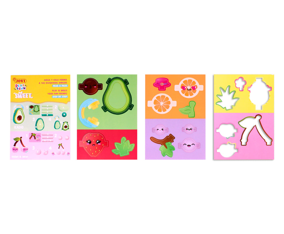 JOVI Play&Fun натурален пластилин в куфарче Sweet – 50 бр.