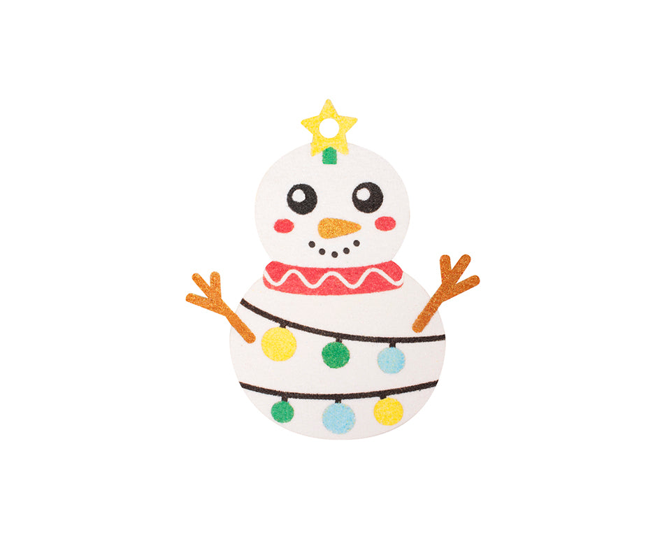 JOVI Play&Fun творчески комплект за рисуване с пясък Christmas Ornaments - 12 бр.