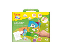 JOVI Play&Fun комплект за рисуване с пясък 12 бр. Dinosaurs