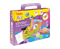 JOVI Play&Fun комплект за рисуване с пясък Monsters 12 бр.