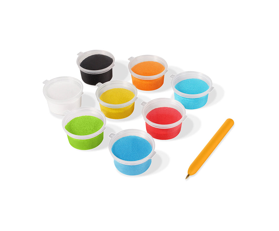 JOVI Play&Fun комплект за рисуване с пясък Ocean 12 бр.
