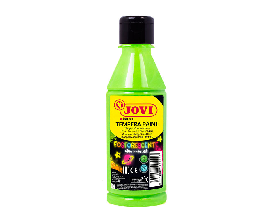 JOVI Premium неонова темперна боя 250 ml – зелена