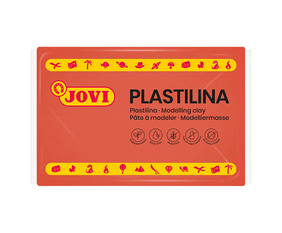 JOVI натурален пластилин 350 g – кафява