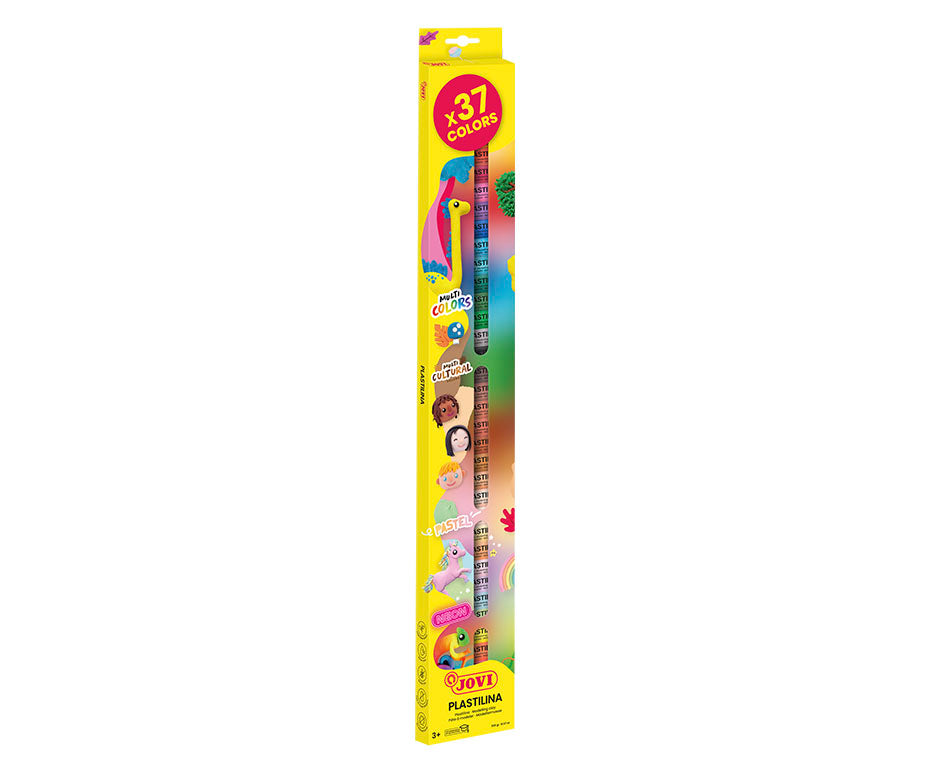 JOVI натурален пластилин 37 x 15 g ролки