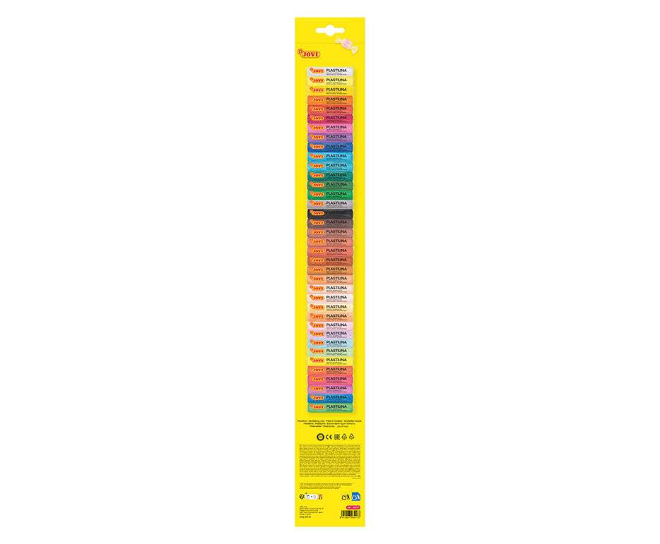 JOVI натурален пластилин 37 x 15 g ролки