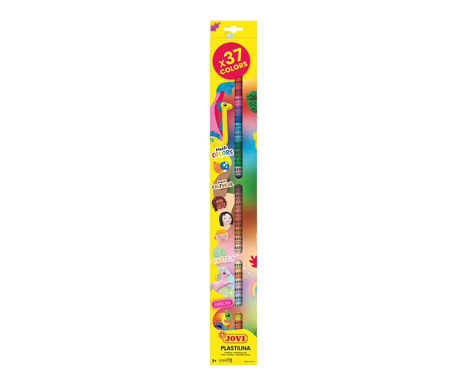 JOVI натурален пластилин 37 x 15 g ролки
