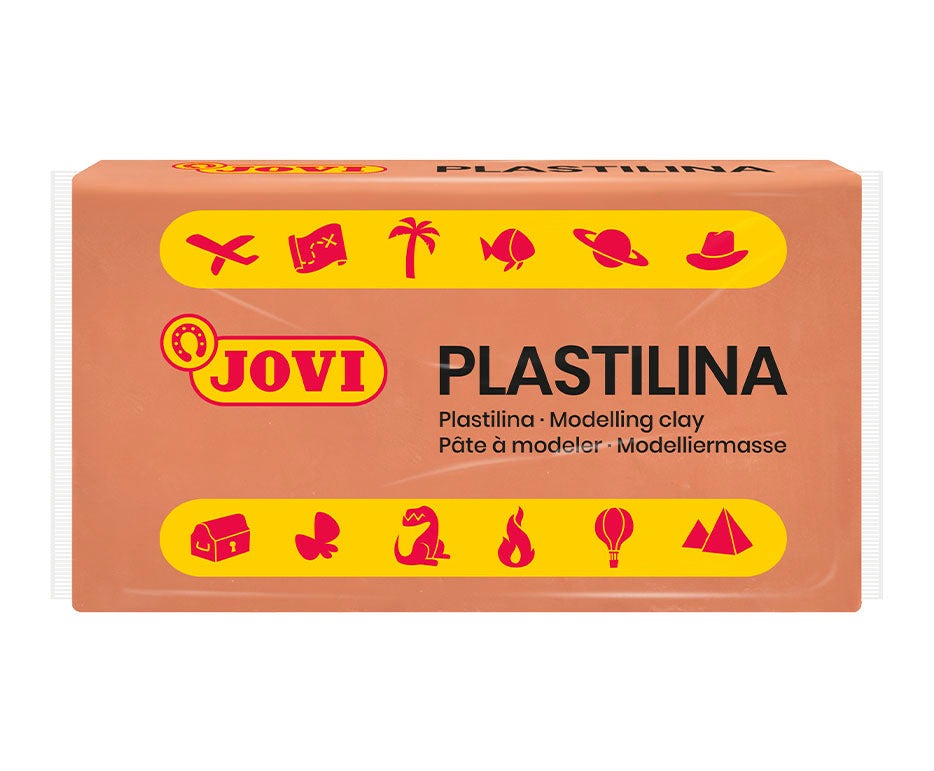 JOVI натурален пластилин телесни тонове 18 x 50 g