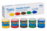 JOVI бои за рисуване с пръсти 5 x 125 ml