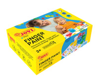 Бои за рисуване с пръсти JOVI 6 x 125 ml