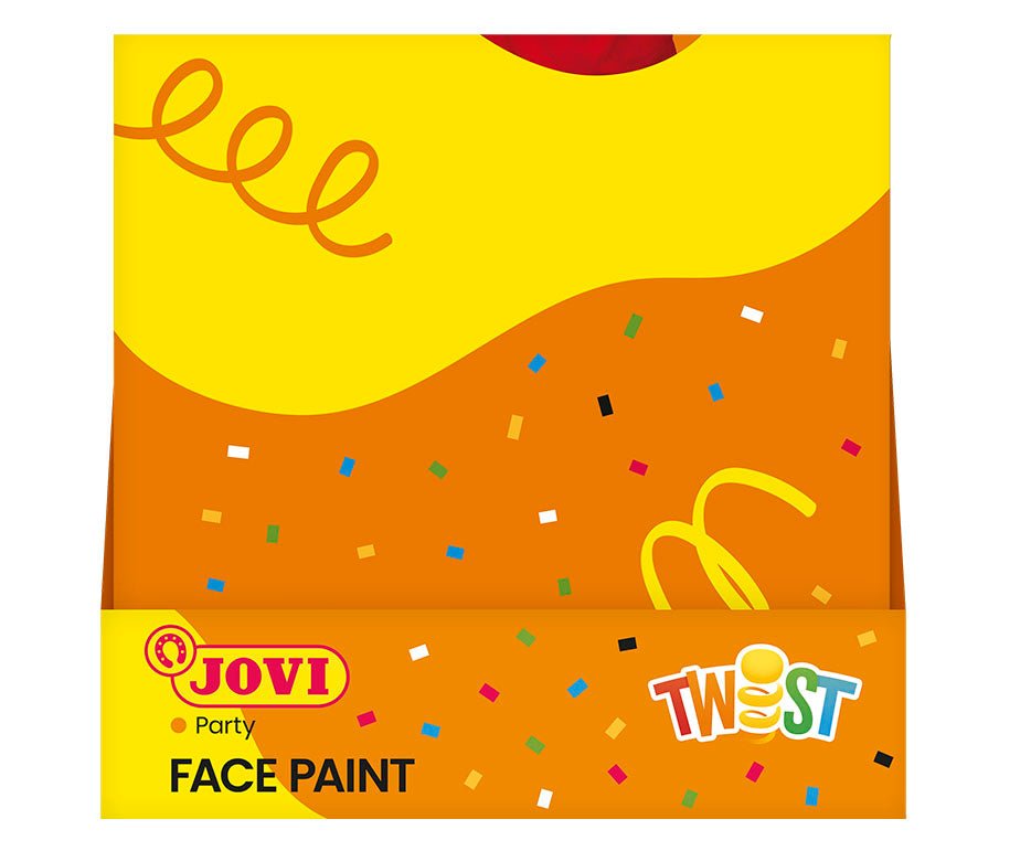 JOVI Twist комплект бои за лице под формата на стик дисплей 30 бр.