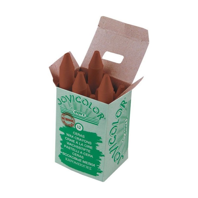 Jumbo пастел JOVI Jovicolor 12 mm – различни нюанси – светлокафяв