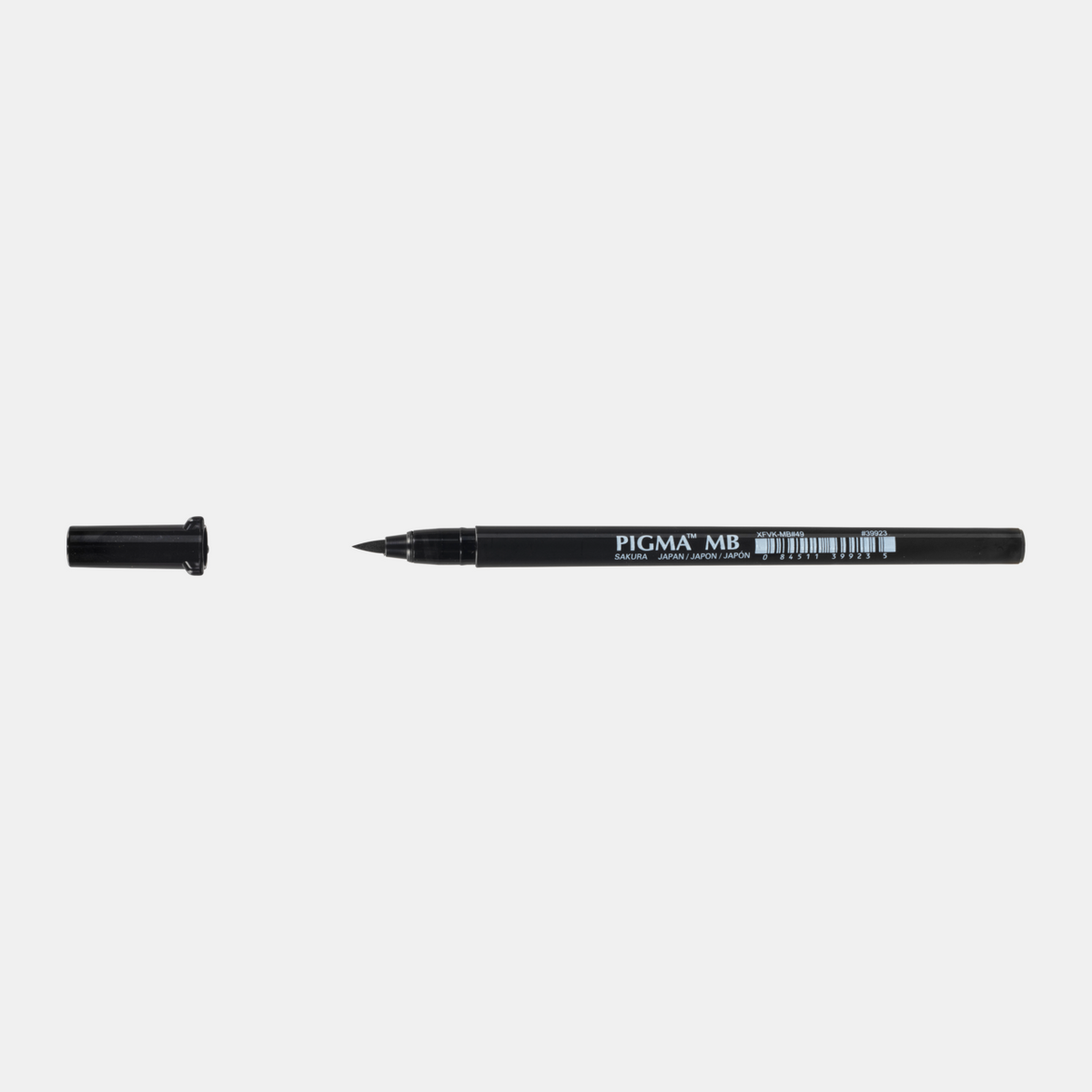 Калиграфско перо SAKURA Pigma Brushpen Medium черно